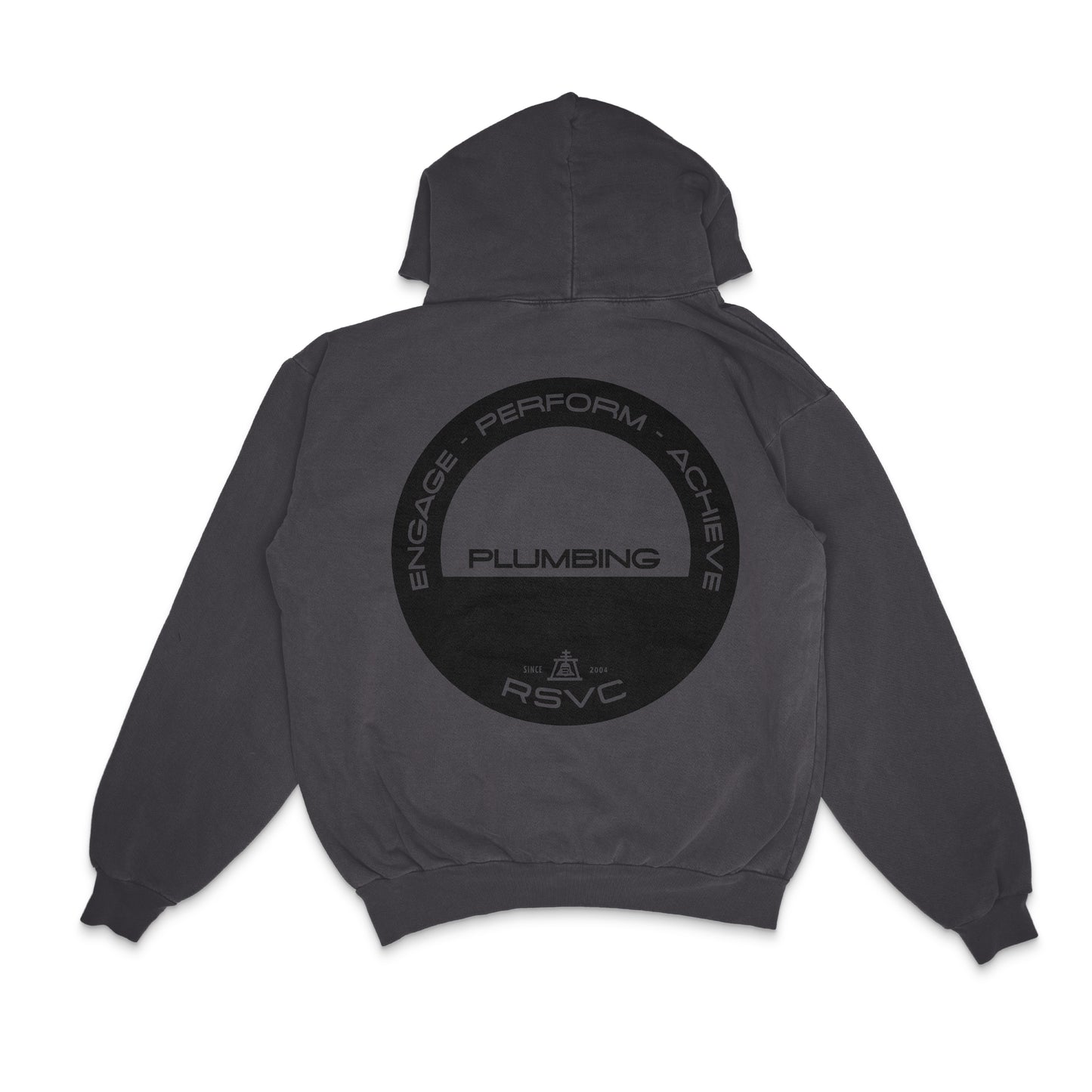 GREY PLUMBING HOODIE