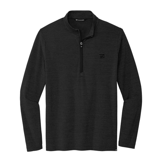 RSVC BLACK Quarter Zip - Travis Matthew